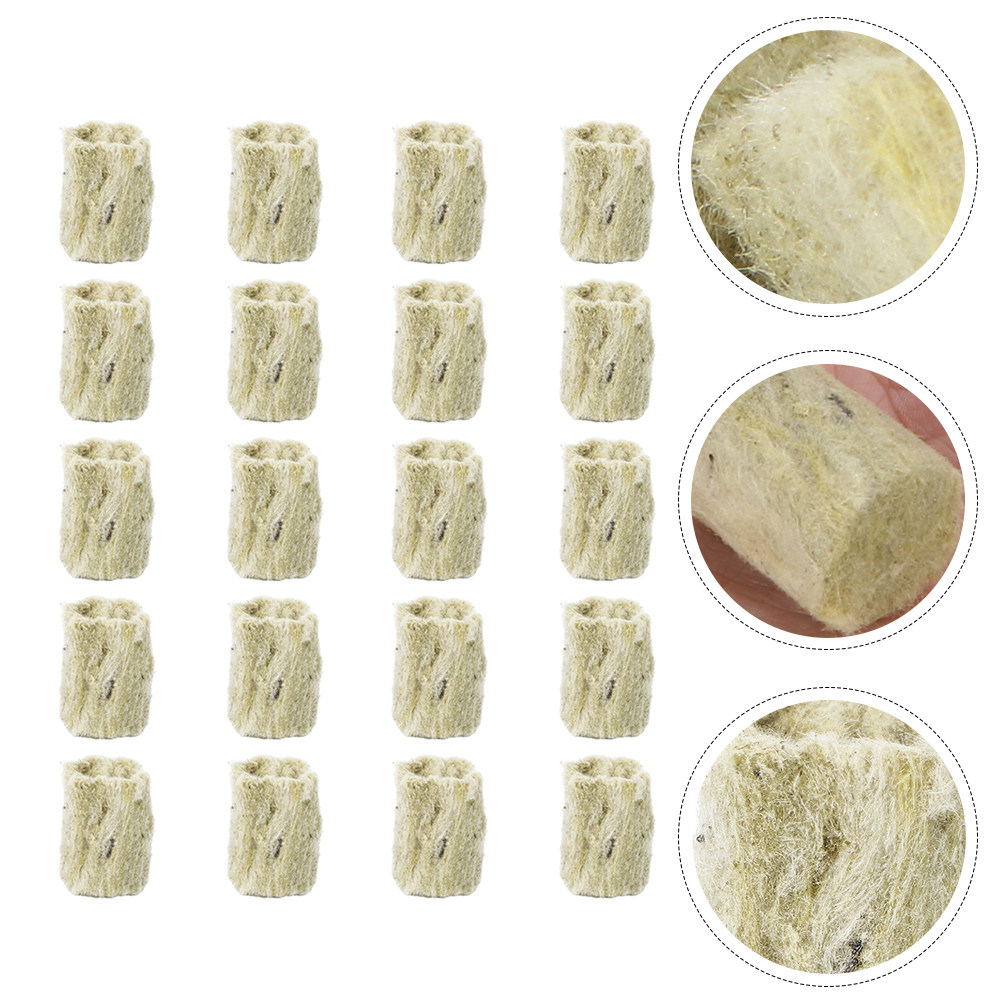 Hydroponic Kit - 40 szt. Kostki wełniane do uprawy