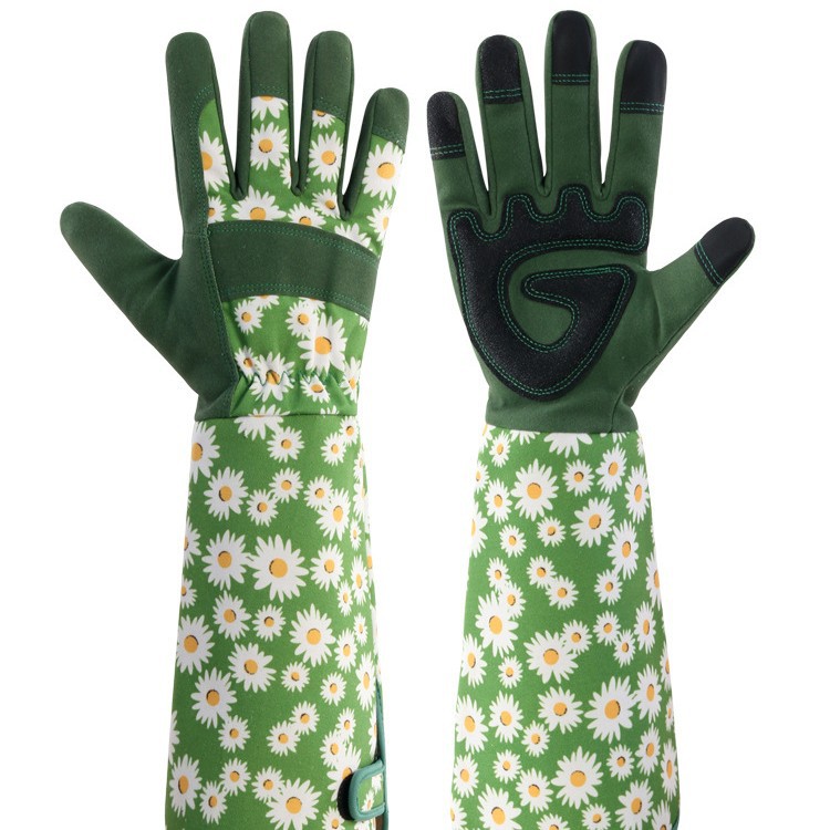 Garden Gloves - Rękawice ogrodnicze damskie oddychające długie rękawice