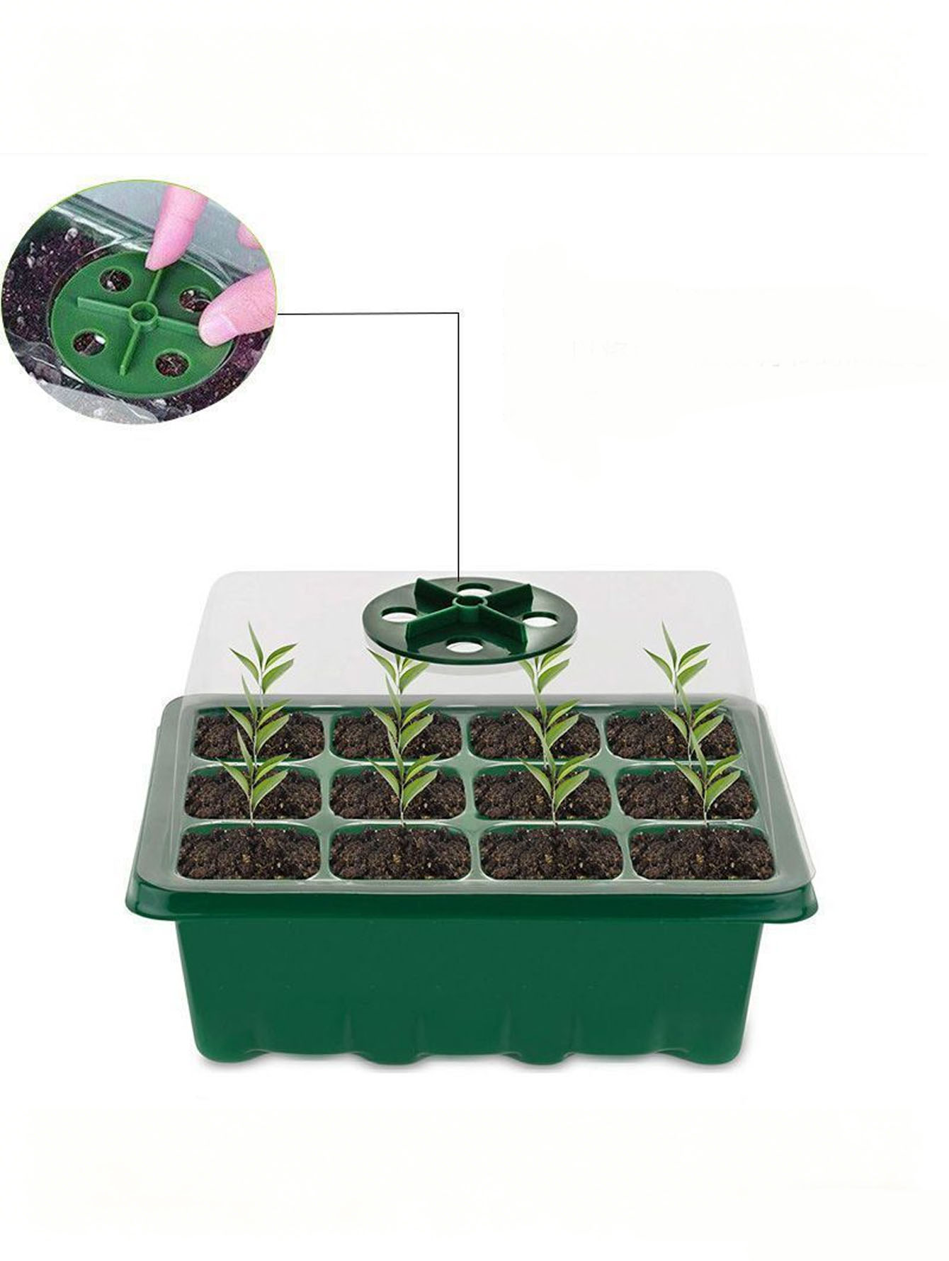 Seed Starter Tray - 1/2 szt. Taca na sadzonki z