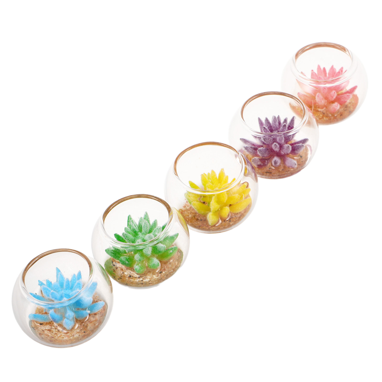 Miniaturowe szklane doniczki,  – Plant Pot recenzja i cena