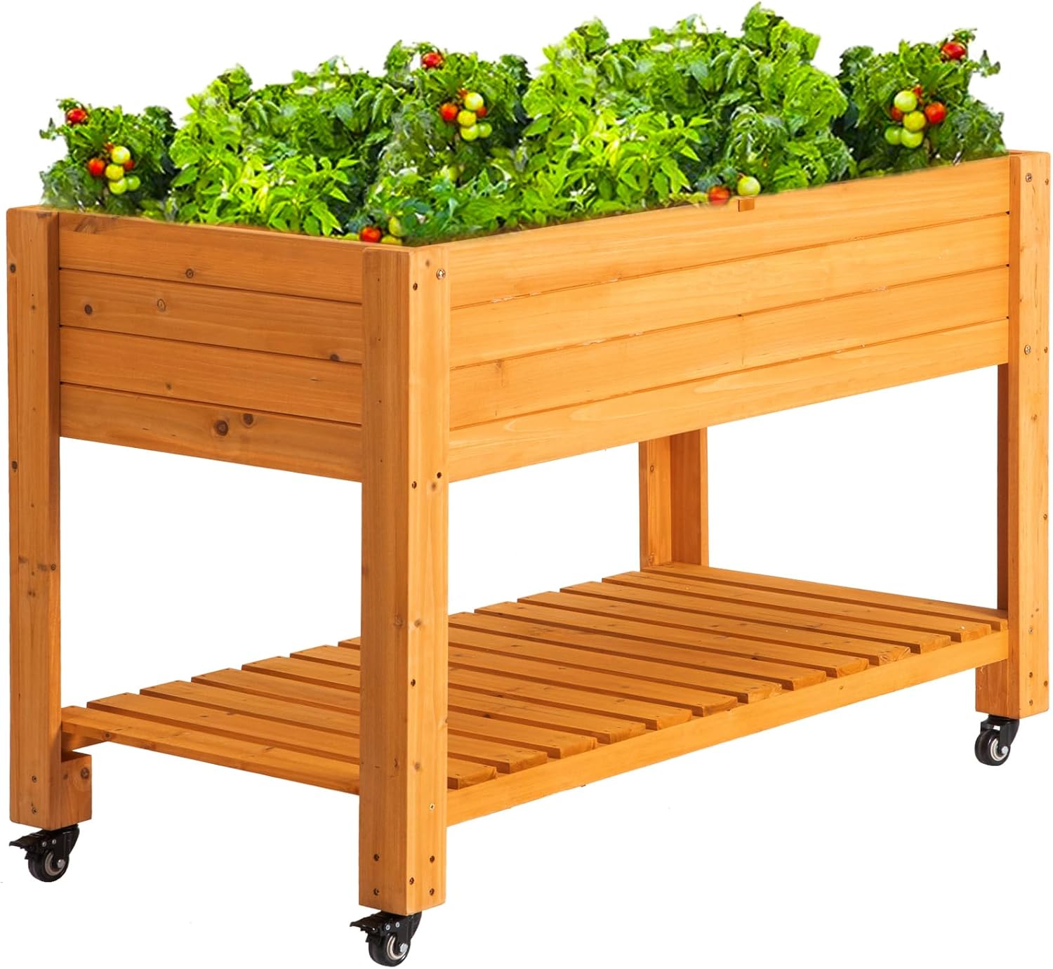 Mobilna drewniana podwyższona  – Raised Garden Bed recenzja i cena