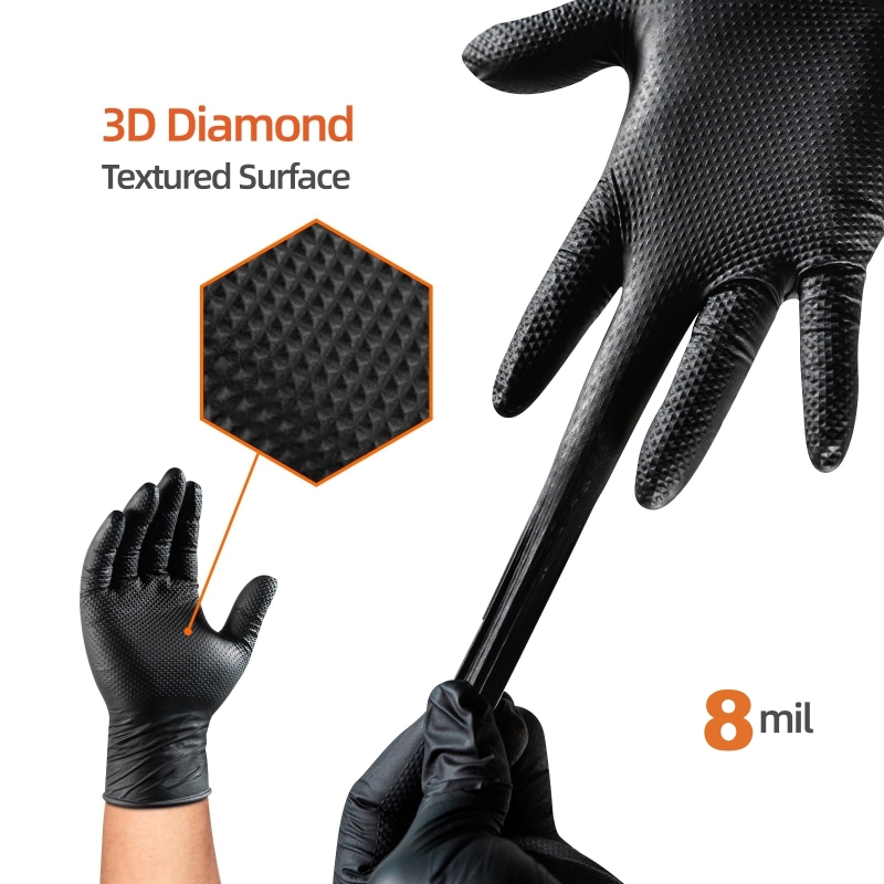 Rękawice nitrylowe czarne, wyt – Garden Gloves recenzja i cena