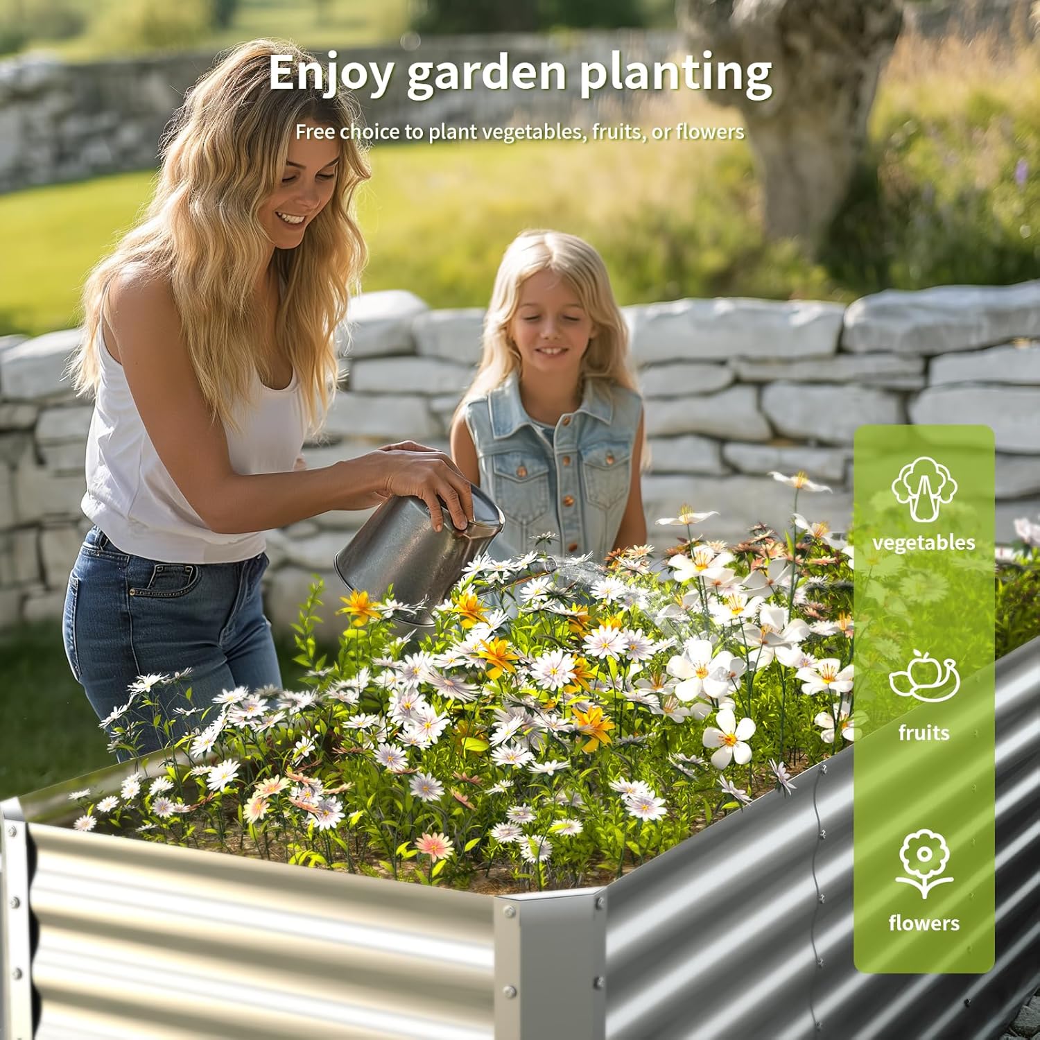 Zewnętrzna ocynkowana podwyższ – Raised Garden Bed recenzja i cena