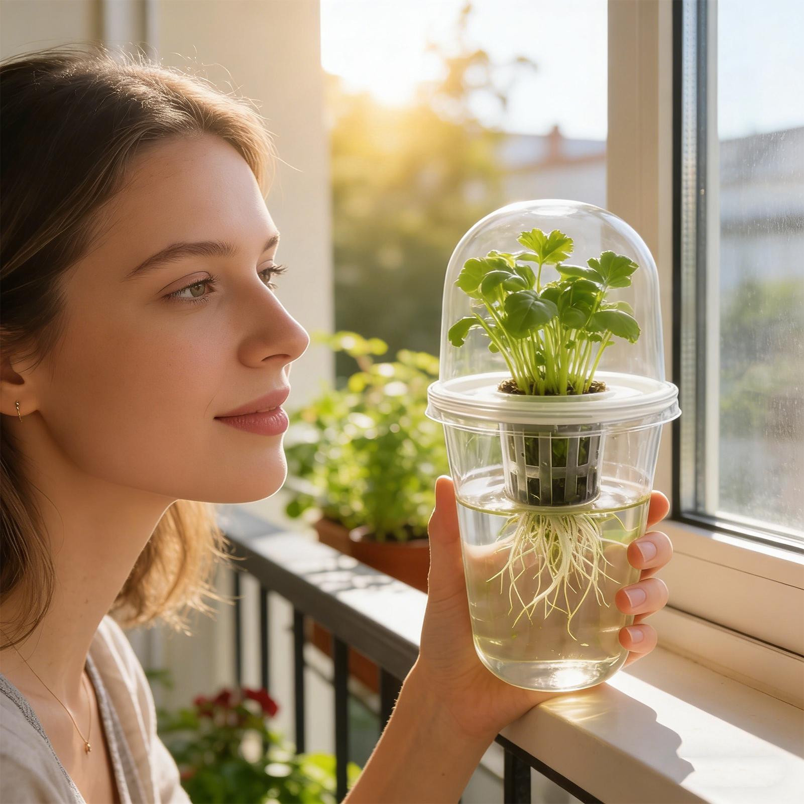 1-5 szt. Przezroczyste kubki d – Seed Starter Tray recenzja i cena