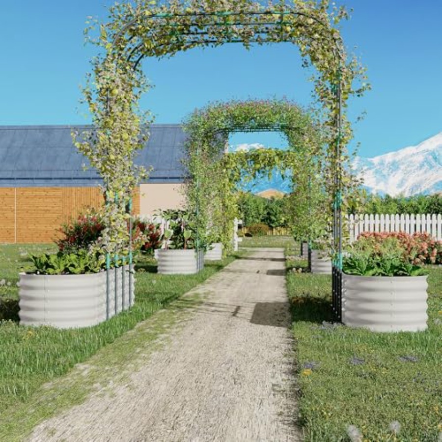 Wysoka, ocynkowana grządka pod – Vertical Planter recenzja i cena