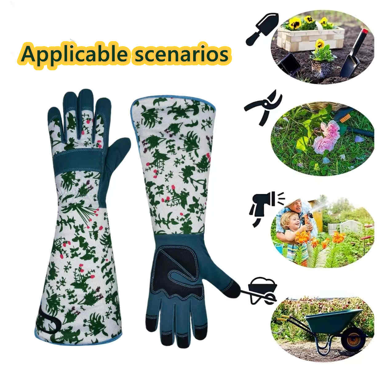 Damskie rękawice ogrodnicze z  – Garden Gloves recenzja i cena