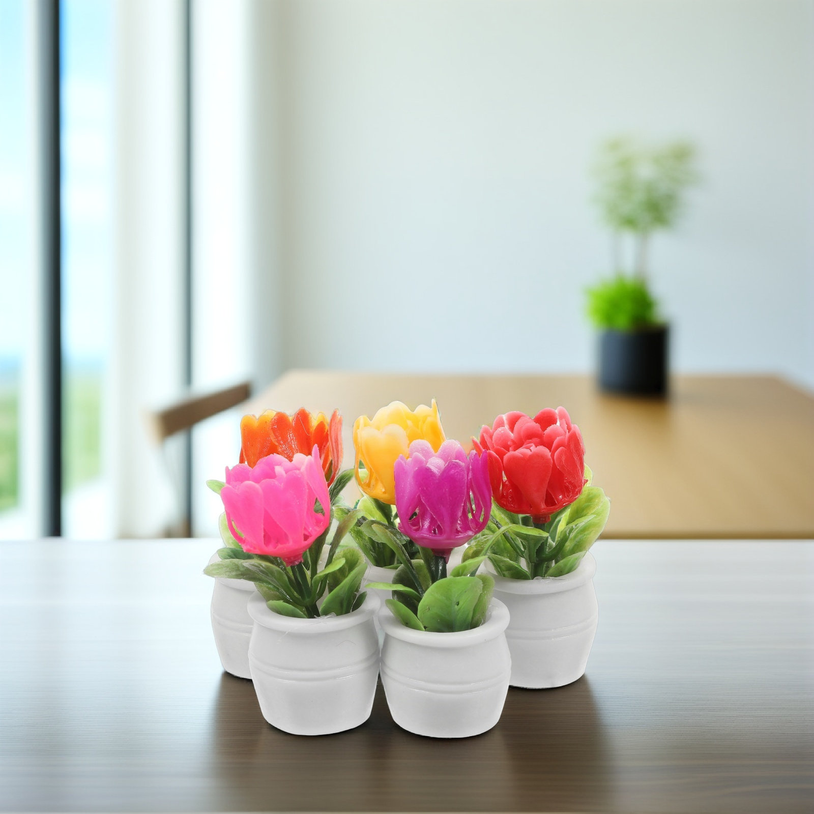 5 szt. sztucznych sukulentów b – Plant Pot recenzja i cena