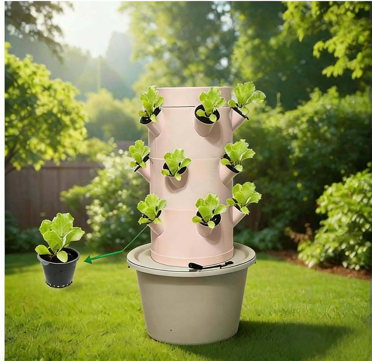 Pionowy system hydroponiczny d – Indoor Herb Garden recenzja i cena